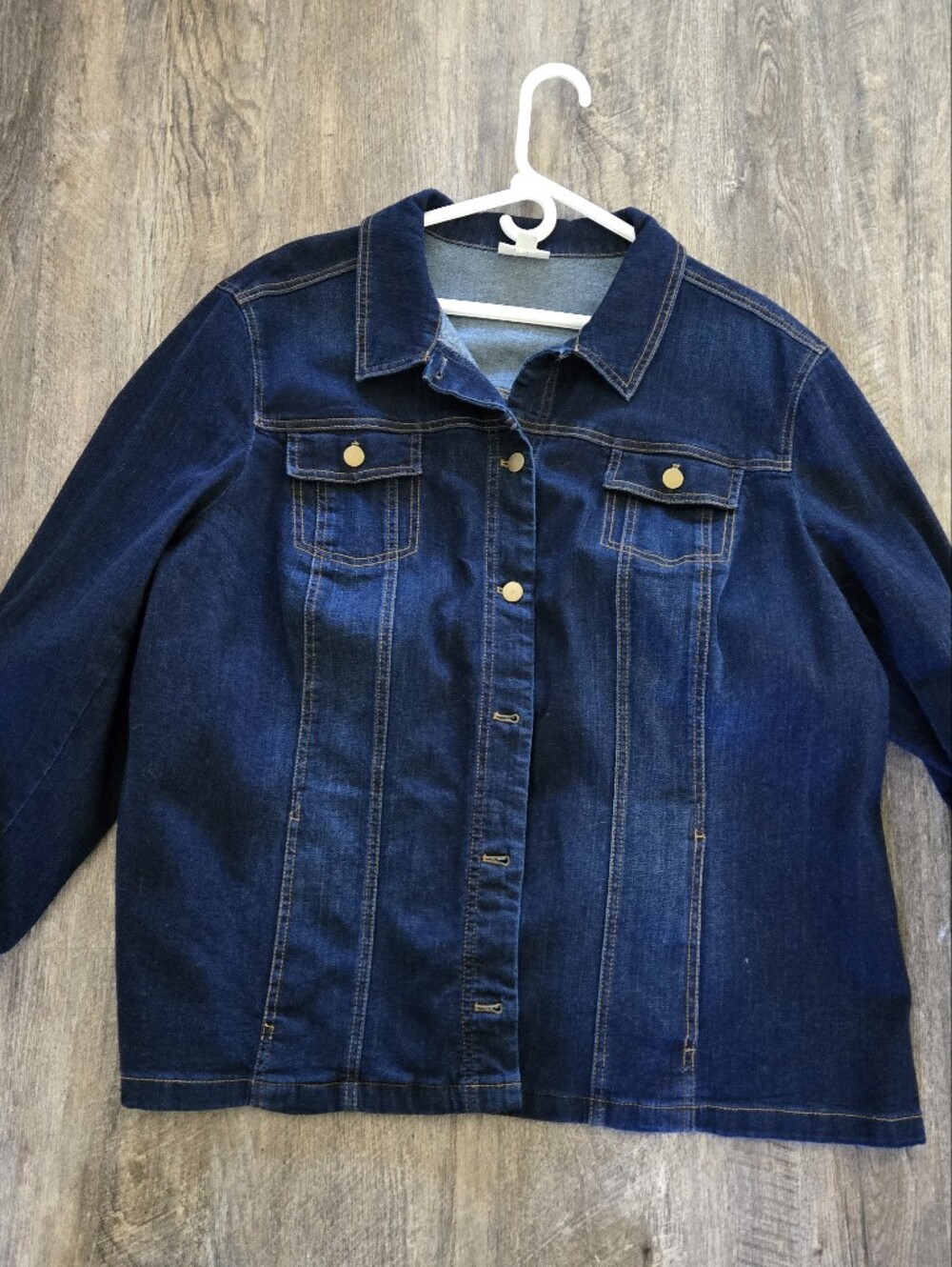 3X J Jill Jean Jacket Dark Denim